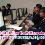 PGDCA Online from Mangalayatan University at total Rs. 25,000 Fee